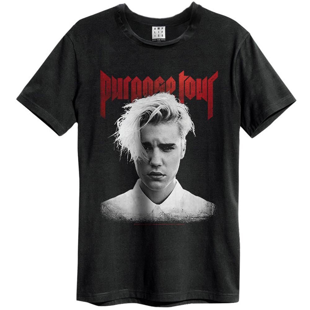 JUSTIN BIEBER ジャスティンビーバー - PURPOSE WORLD TOUR 2017 / Amplified( ブランド ) / Tシャツ / メンズ - PGS